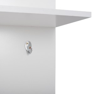 65957 ΕΠΙΠΛΟ ΕΙΣΟΔΟΥ ΜΕ ΚΑΘΡΕΠΤΗ JANICE HM2264 SONAMA ΛΕΥΚΟ 70x37x181 εκ.