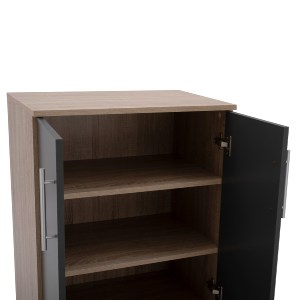 65971 ΠΑΠΟΥΤΣΟΘΗΚΗ ΝΤΟΥΛΑΠΙ ΞΥΛΙΝΗ EMERIE HM2206.04 SONAMA-ΓΚΡΙ 60X40,5X80 εκ.