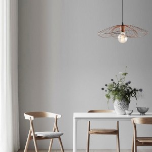 65998 ΦΩΤΙΣΤΙΚΟ ΟΡΟΦΗΣ ΜΕΤΑΛΛΙΚΟ ΚΡΕΜΑΣΤΟ COPPER (ΧΑΛΚΙΝΟ) HM7229.02 Φ50x111 εκ.