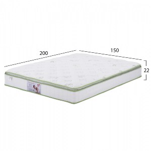66496 ΣΤΡΩΜΑ CONTINUOUS SPRING ΑΝΩΣΤΡΩΜΑ ALOE VERA 150X200 HM372.15 ΜΟΝΗΣ ΟΨΗΣ