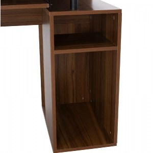 66516 ΓΡΑΦΕΙΟ ΜΕΛΑΜΙΝΗΣ STATUS HM2026.03 WALNUT 120Χ55Χ76 εκ.