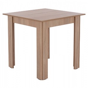 66889 ΤΡΑΠΕΖΙ ΚΟΥΖΙΝΑΣ KELVIN 80x80x77Υεκ. SONAMA OAK HM2427.01