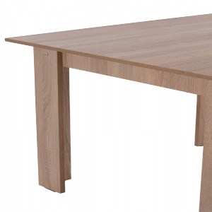 66942 ΤΡΑΠΕΖΙ ΚΟΥΖΙΝΑΣ 110x80x77Υεκ. SONAMA OAK HM2428.01