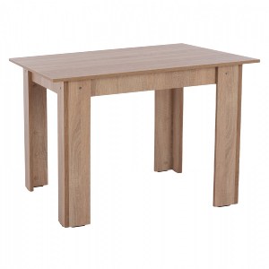 66942 ΤΡΑΠΕΖΙ ΚΟΥΖΙΝΑΣ 110x80x77Υεκ. SONAMA OAK HM2428.01