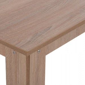 66943 ΤΡΑΠΕΖΙ ΚΟΥΖΙΝΑΣ 140x80x77Υεκ. SONAMA OAK HM2429.01