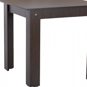 66947 ΤΡΑΠΕΖΙ ΚΟΥΖΙΝΑΣ KELVIN 110x80x77Υεκ. WENGE HM2428.02