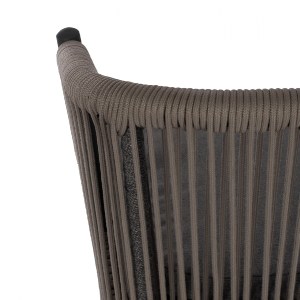 67044 ΣΚΑΜΠΟ BROGAN ΜΕ ΜΕΤΑΛΛΙΚΟ ΣΚΕΛΕΤΟ ΚΑΙ ΣΧΟΙΝΙ ΓΚΡΙ HM5714.01 53x42x101 εκ.