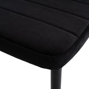 67202 ΚΑΡΕΚΛΑ ΜΕΤΑΛΛΙΚΗ LADY HM0037.34 ΜΑΥΡΟ ΒΕΛΟΥΔΟ ME ΜΕΤΑΛΛΙΚΟ ΣΚΕΛΕΤΟ K/D