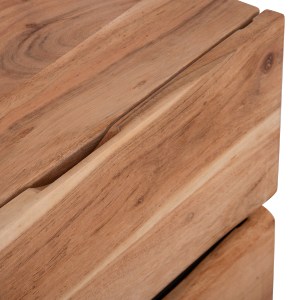 67319 ΚΟΜΟΔΙΝΟ ALICIA HM8360.11 ΑΠΟ ΜΑΣΙΦ ΞΥΛΟ ΑΚΑΚΙΑΣ 45x35x56Yεκ.