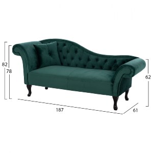 67475 ΑΝΑΚΛΙΝΔΡΟ T.CHESTERFIELD NIOVI HM3007.03 ΚΥΠΑΡΙΣΣΙ ΒΕΛΟΥΔΟ ΑΡ. ΜΠΡΑΤΣΟ 190x61x84Yεκ
