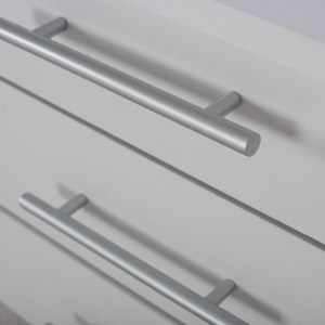 68171 ΓΡΑΦΕΙΟ ΜΕΛΑΜΙΝΗΣ ENSLEY HM2029.05 ΜΕ 3 ΣΥΡΤΑΡΙΑ ΛΕΥΚΟ 120X60X76 εκ.
