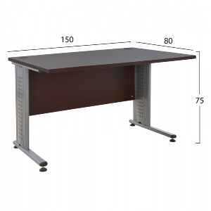68471 ΓΡΑΦΕΙΟ ΕΠΑΓΓΕΛΜΑΤΙΚΟ VALDEN HM2045.02 WENGE 150X80X75