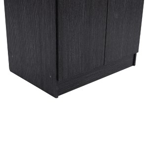 68602 ΠΑΠΟΥΤΣΟΘΗΚΗ ΞΥΛΙΝΗ DAYANNA ΜΕ 6 ΡΑΦΙΑ 60X43X180.5εκ. ZEBRANO HM2379.01
