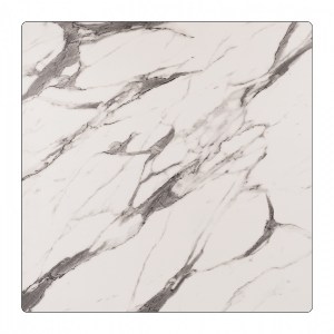 68603 ΕΠΙΦΑΝΕΙΑ ΤΡΑΠΕΖΙΟΥ HPL HM5837.11 MARBLE WHITE-GREY 60x60 εκ. ΠΑΧΟΥΣ 12mm.