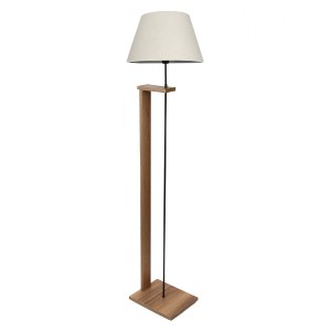 68869 ΦΩΤΙΣΤΙΚΟ ΔΑΠΕΔΟΥ MDF ΚΑΡΥΔΙ ΜΕ ΕΚΡΟΥ HM7609.01 Φ38x150 εκ.