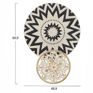 68879 ΔΙΑΚΟΣΜΗΤΙΚΟ ΤΟΙΧΟΥ ΜΕΤΑΛΛΙΚΟ HM7554 48.9x69.9x6.4