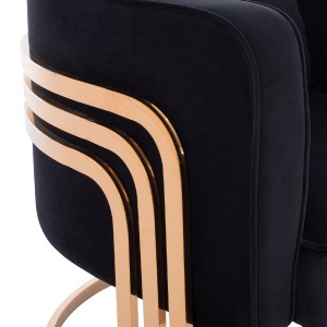 68944 ΠΟΛΥΘΡΟΝΑ TIANA ΜΑΥΡH ΜΕ ΜΕΤΑΛΛΙΚΟ ΣΚΕΛΕΤΟ HM8738.04