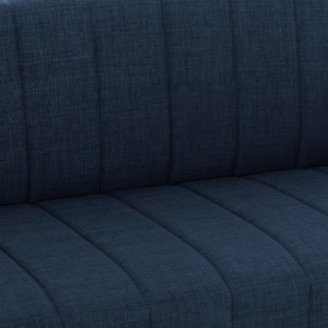 68989 ΚΑΝΑΠΕΣ ΚΡΕΒΑΤΙ ANDRI ΤΡΙΘΕΣΙΟΣ ΜΠΛΕ HM3239.07 180x72x77 εκ.