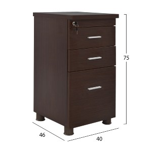 69165 ΣΕΤ ΓΡΑΦΕΙΟΥ 3ΤΜΧ ΣΕ ΧΡΩΜΑ WENGE HM10203.02L