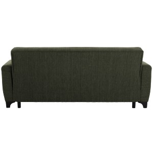 69185 ΚΑΝΑΠΕΣ ΚΡΕΒΑΤΙ TΡΙΘΕΣΙΟΣ ΨΗΛΗ ΠΛΑΤΗ DARK OLIVE HM3242.05 225x84x88Υεκ.