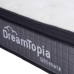 69241 ΣΤΡΩΜΑ DREAMTOPIA, σειρά ULTIMATE HM661.140 POCKET SPRING ΜΕ ΑΝΩΣΤΡΩΜΑ 140X200εκ.