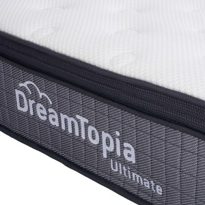 69242 ΣΤΡΩΜΑ DREAMTOPIA, σειρά ULTIMATE HM661.110 POCKET SPRING ΜΕ ΑΝΩΣΤΡΩΜΑ 110X190εκ.