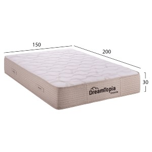 69244 ΣΤΡΩΜΑ DREAMTOPIA, σειρά URANIA HM659.150 POCKET SPRING 150X200εκ.