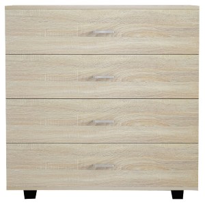 69258 ΣΥΡΤΑΡΙΕΡΑ ΜΕΛΑΜΙΝΗΣ ME 4 ΣΥΡΤΑΡΙΑ SONOMA HM8996.01 80x40x83εκ.