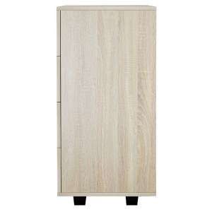 69258 ΣΥΡΤΑΡΙΕΡΑ ΜΕΛΑΜΙΝΗΣ ME 4 ΣΥΡΤΑΡΙΑ SONOMA HM8996.01 80x40x83εκ.