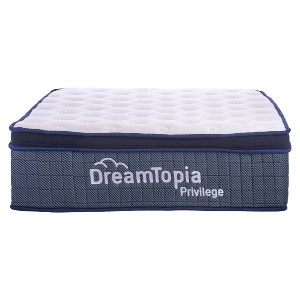 69261 ΣΤΡΩΜΑ DREAMTOPIA, σειρά PRIVILEGE HM660.90 POCKET SPRING ΜΕ ΑΝΩΣΤΡΩΜΑ 90X190εκ.