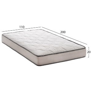 69343 ΣΤΡΩΜΑ DREAMTOPIA ΣΕΙΡΑ ATLAS HM654.110-200 BONNELL SPRING 110x200 εκ.