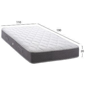 69355 ΣΤΡΩΜΑ DREAMTOPIA ΣΕΙΡΑ LULLABY HM655.110 BONNELL SPRING 110x190 εκ.