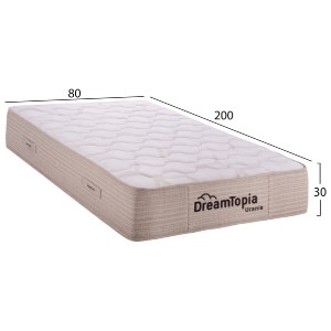 69419 ΣΤΡΩΜΑ DREAMTOPIA ΣΕΙΡΑ URANIA HM659.80 POCKET SPRING 80X200εκ.