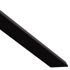 69457 ΤΡΑΠΕΖΙ ΤΡΑΠΕΖΑΡΙΑΣ ΣΤΡΟΓΓΥΛΟ ΑΠΟ SINTERED STONE ΜΑΥΡΟ ΜΕΤΑΛΛΙΚΑ ΠΟΔΙΑ Φ115x75Y εκ.HM9309.01