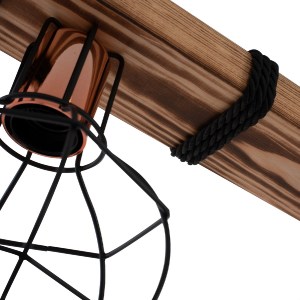 69513 ΦΩΤΙΣΤΙΚΟ ΟΡΟΦΗΣ ΔΙΦΩΤΟ ΜΕ ΞΥΛΟ ΚΑΙ ΜΕΤΑΛΛΙΚΑ ΠΛΕΓΜΑΤΑ 40x16x63Υεκ.HM7681.01