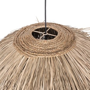 69679 ΦΩΤΙΣΤΙΚΟ ΟΡΟΦΗΣ ΜΕ ΣΧΗΜΑ ΘΑΜΝΟΥ ΑΠΟ PANDAN GRASS ΣΕ ΦΥΣΙΚΟ HM7775 60x60x50Yεκ.