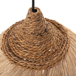 69680 ΦΩΤΙΣΤΙΚΟ ΟΡΟΦΗΣ ΑΠΟ ΙΝΕΣ MENDONG GRASS ΣΕ ΦΥΣΙΚΟ Φ38x34-120Yεκ.HM7776