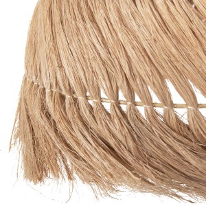 69680 ΦΩΤΙΣΤΙΚΟ ΟΡΟΦΗΣ ΑΠΟ ΙΝΕΣ MENDONG GRASS ΣΕ ΦΥΣΙΚΟ Φ38x34-120Yεκ.HM7776