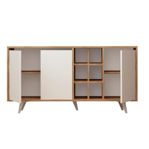 69720 ΜΠΟΥΦΕΣ ΜΕΛΑΜΙΝΗΣ ΚΑΡΥΔΙ ΚΑΙ ΛΕΥΚΟ 140x40x86Yεκ.HM9432.02