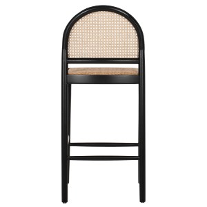 69851 ΣΚΑΜΠΟ ΑΠΟ ΟΞΙΑ-RATTAN ΑΨΙΔΑ ΠΛΑΤΗ ΜΑΥΡΟ 43,5x50x98ΥεκHM9408.02