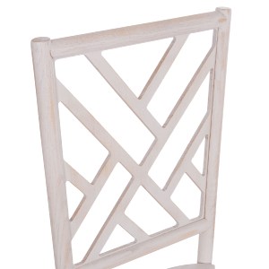 69853 ΚΑΡΕΚΛΑ ΑΠΟ ΞΥΛΟ ΤΟΟΝ WHITE WASH 44.5x48x96Υεκ.HM9410.05
