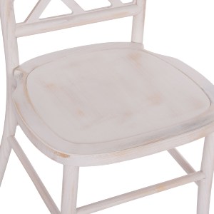 69853 ΚΑΡΕΚΛΑ ΑΠΟ ΞΥΛΟ ΤΟΟΝ WHITE WASH 44.5x48x96Υεκ.HM9410.05