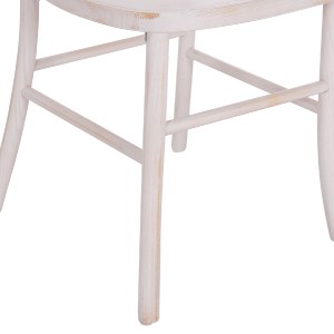 69853 ΚΑΡΕΚΛΑ ΑΠΟ ΞΥΛΟ ΤΟΟΝ WHITE WASH 44.5x48x96Υεκ.HM9410.05