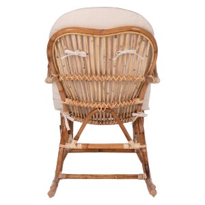 69868 ΚΟΥΝΙΣΤΗ ΠΟΛΥΘΡΟΝΑ ΜΕ ΜΑΞΙΛΑΡΙ SANTA FE RATTAN HM9343 60x103x90Υ εκ.