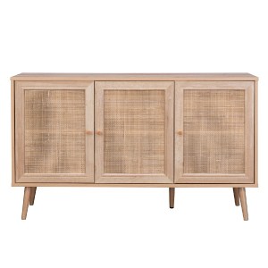 69976 ΜΠΟΥΦΕΣ ΜΕΛΑΜΙΝΗΣ COLM- ΣΥΝΘ. RATTAN ΣΤΙΣ ΠΟΡΤΕΣ HM9220.11 120Χ39Χ70Υεκ.