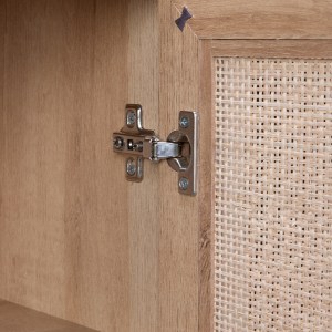 69976 ΜΠΟΥΦΕΣ ΜΕΛΑΜΙΝΗΣ COLM- ΣΥΝΘ. RATTAN ΣΤΙΣ ΠΟΡΤΕΣ HM9220.11 120Χ39Χ70Υεκ.