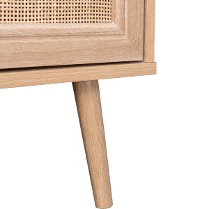 69976 ΜΠΟΥΦΕΣ ΜΕΛΑΜΙΝΗΣ COLM- ΣΥΝΘ. RATTAN ΣΤΙΣ ΠΟΡΤΕΣ HM9220.11 120Χ39Χ70Υεκ.