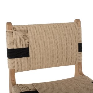 70345 ΣΚΑΜΠΟ ΜΕΣΑΙΟΥ ΥΨΟΥΣ HM9325.01 RUBBERWOOD & ΣΧΟΙΝΙ-ΦΥΣΙΚΟ RUSTIC 45x46x95Υεκ.
