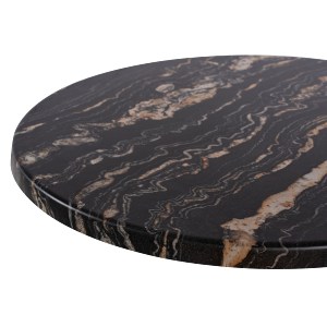 70370 ΕΠΙΦΑΝΕΙΑ ΤΡΑΠΕΖΙΟΥ ΣΤΡΟΓΓΥΛΗ 5787 WERZALIT Φ60 BLACK GOLD MARBLE HM5227.15