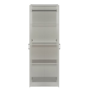 70376 ΝΤΟΥΛΑΠΑ 2ΦΥΛΛΗ BAILEY ΜΕ ΤΡΙΑ ΡΑΦΙΑ HM337.05 ΜΕΛΑΜΙΝΗ ΛΕΥΚΗ 60Χ43Χ181Υεκ.